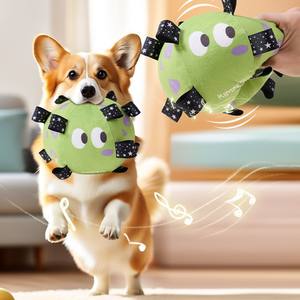 Nuevo juguete para perros, pelota de fútbol interactiva con campana incorporada, juguete para cachorros, pelota con campana, juguetes para mascotas - Product Image 5