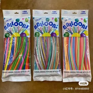 China very best quality 260 Modelling balloons magic balloon 1.8g 100pieces