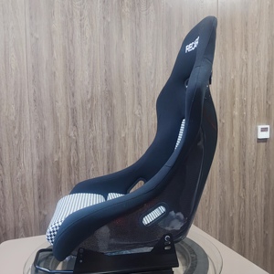 MICO Aidi Siège baquet de course léger en PU et fibre de carbone noir pour 911 4S 997.1/997.2 GT2 GT3 RS - Product Image 5