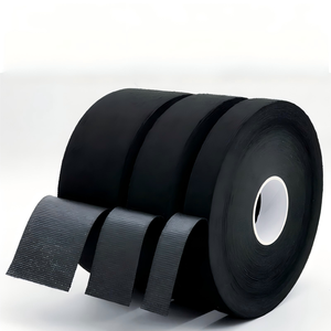 Đen ô tô mặt nạ cách nhiệt băng lông cừu Vải flannel chịu nhiệt một mặt 0.3mm độ dày 10m chiều dài chu kỳ - Product Image 2