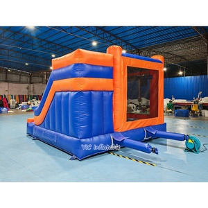 Château gonflable pour enfants <span class=keywords><strong>Happy</strong></span> Hip <span class=keywords><strong>Hop</strong></span> avec toboggan, pour événements et fêtes en plein air - Product Image 5