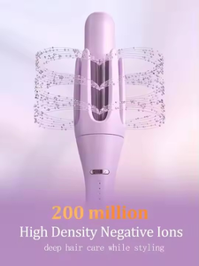 Máy làm xoăn tự động đa năng 3 trong 1 năm <span class=keywords><strong>2025</strong></span>, nhiều kích cỡ 1, 1.25, 1.5 inch, xoay được, không bị tóc bị kẹt, giữ nếp lâu - Product Image 3