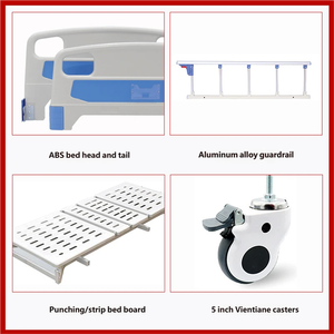 Factory Direct 1-Crank Hospital <strong>Bed</strong> Assisted Living Facilities For Seniors Reliable Durability Elderly <strong>Patient</strong> <strong>Bed</strong> KZA024 - Product Image 3