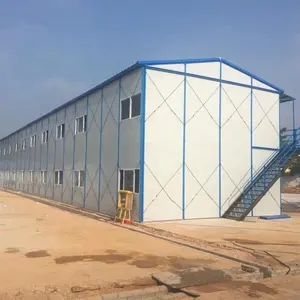 K house labor camp project in Africa affordable prefabricated house eco friendly modular homes /office/dormitory