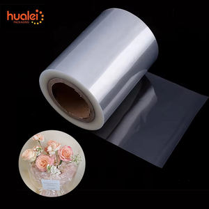 Film rol regang 35mm transparan bening PVC Bopp OPP untuk kue makanan ringan biskuit kue permen roti susu - Product Image 1