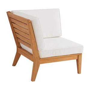 Conjunto Modular de Sofá para Terraza, Parque o Jardín, en Madera de Teca con Cojines, Muebles de Patio - <span class=keywords><strong>Isal</strong></span> - Product Image 5