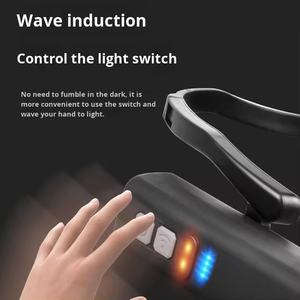 Lampe frontale d'extérieur à induction par mouvement, super lumineuse, indice IP65, longue autonomie, éclairage puissant, pour alpinisme et pêche - Product Image 3