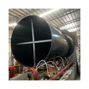 High Quality Factory Customized 3pe Oil Pipeline Big Diameter 3pe Anti-Corrosion Spiral Carbon Steel Welded Pipe Cuttable