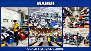 Maillot de football à manches longues domicile Team BarCa Version 1.1, en stock, vente directe usine, services OEM pris en charge - Product Image 4