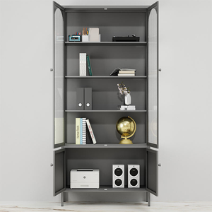 Armoire <span class=keywords><strong>de</strong></span> présentation en acier 2 portes en verre armoire à gagner casier <span class=keywords><strong>de</strong></span> <span class=keywords><strong>balcon</strong></span> armoire <span class=keywords><strong>de</strong></span> <span class=keywords><strong>rangement</strong></span> <span class=keywords><strong>de</strong></span> livres en métal bibliothèques <span class=keywords><strong>de</strong></span> salon avec pieds - Product Image 6