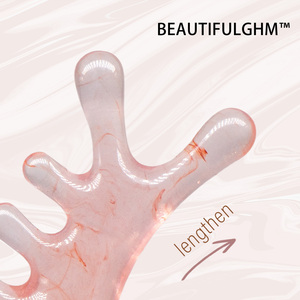 Peine multifuncional de resina Gua Sha, tabla de masaje Facial para relajación, mejora la circulación sanguínea, masaje de Peine de masaje de meridianos - Product Image 3