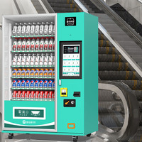 Máquina Expendedora Económica de Bebidas con Pantalla Táctil de 15.6 Pulgadas y Escaneo QR con Función de Refrigeración y Desarrollo de Software Personalizado (SDK)