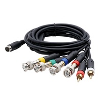 1,8M RGB/RGBS RCA-Komponentenkabel für Sega Saturn Komponentenkabel für SEGA SS RGBS-Kabel