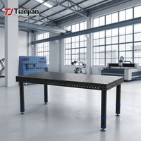 Système de table de soudage 3D série D16, plateforme d'outillage de serrage flexible à trous de 16 mm, banc de fabrication de précision