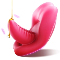 Culotte vibrante pour femme avec double stimulation, stimulateur clitoridien et des mamelons, contrôlée par application, jouet sexuel féminin