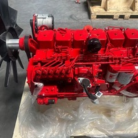 Mesin Diesel DCEC Dongfeng 6BT5.9 160KW 4-Tak dengan Pompa Bahan Bakar Mekanis Inline, Berpendingin Air, untuk Truk dan Bus