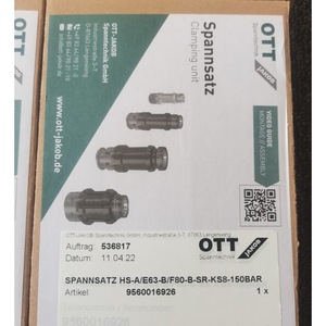 JACOB OTT ตัวหนีบแบบดึง 9560016926 ไม่มีน็อต ตัวหนีบก้านดึง สำหรับเครื่องมือกล - Product Image 2