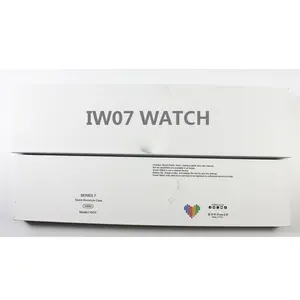 최고의 판매 IW07 세대 Bt 통화 심장 박동 트랙 안드로이드 스마트 시계 시리즈 7 IW07 휴대 전화