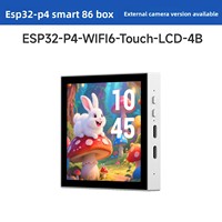 Carte de développement AISmartlink Waveshare ESP32-P4 Smart 86 Box avec écran tactile capacitif IPS de 4 pouces, prend en charge l'interaction vocale IA