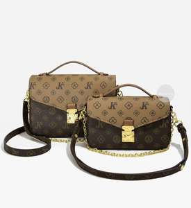 Sac à main de luxe en cuir PU sac fourre-tout à bandoulière imprimé à la mode marques célèbres sacs à main sac de messager unisexe - Product Image 2