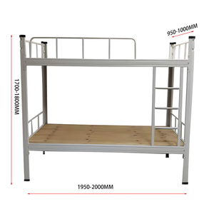 Best Selling <b>Cheap</b> Steel Double Bunk Bed Bed Metal Bunk for Sale - Product Image 2