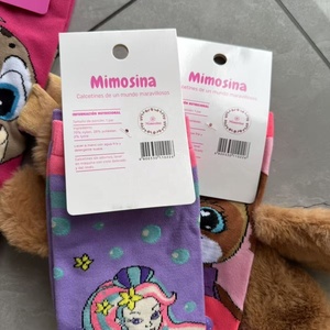 Chaussettes douillettes pour femmes et filles, chaussettes pantoufles à motif chat, chaussettes de sol fantaisie 3D, chaussettes épaisses et chaudes en tricot créatif - Product Image 3