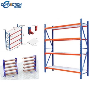 Almacén o estante doméstico ampliamente utilizado Estantes de estantería de largo alcance Sistema de estantería de almacenamiento de almacén de garaje - Product Image 2