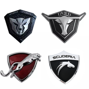 Emblemas de Logotipo de Coche OEM Personalizados con Su Propio Diseño en Plástico ABS Cromado Electrochapado 3D, Insignias Autoadhesivas para Automóvil - Product Image 1