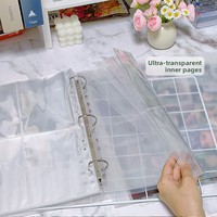 Album photo de mariage étanche avec 4 pochettes, couverture en PU, feuilles en PP, pages intérieures à emplacements pour cartes, à faire soi-même