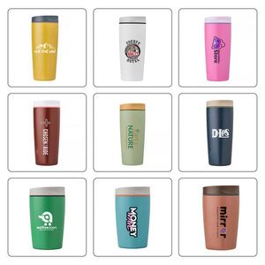 Taza de Café Personalizada, Taza Térmica de Acero Inoxidable, Botella de Agua Portátil para Estudiantes y Actividades al Aire Libre con Logotipo Personalizado - Product Image 6
