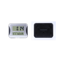 Jam Dinding LCD Elektronik Grosir Desain Modern Kustom Dekorasi Rumah Jam Alarm Digital Multifungsi Abadi