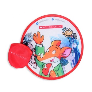 Ventaglio portatile pieghevole pieghevole con Frisbeed pieghevole su misura pieghevole Flyer in Nylon disco pieghevole con custodia - Product Image 2