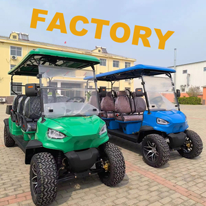 Voiturettes de <span class=keywords><strong>golf</strong></span> électriques 4 places chinoises prix bon marché voiture buggy à <span class=keywords><strong>vendre</strong></span> 2 <span class=keywords><strong>occasion</strong></span> limousine 48v 100ah chariot de batterie au lithium - Product Image 2