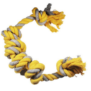 Bestselling Molar Pet çiğnemek oyuncak altı knot pamuk halat orta ve büyük köpekler için Amaz en iyi seçim diş temizleme köpek oyuncak - Product Image 2
