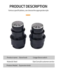 गैस स्टोव के लिए घरेलू उपकरण पार्ट्स रिप्लेसमेंट तापमान नियंत्रण ओवन नॉब्स गैस कुकर ओवन नॉब्स - Product Image 6