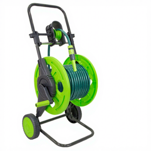 NQ SPORTS Kit de <span class=keywords><strong>tuyau</strong></span> d'arrosage rétractable <span class=keywords><strong>mural</strong></span> haute pression robuste et portable pour usage domestique et de jardin - Product Image 1