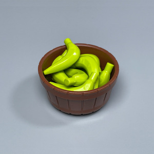 64951ของเล่น DIY บล็อกสร้างอนุภาคขนาดเล็กอ่างผักเกษตรกรผลไม้ซุ้มขายผักผลไม้ - Product Image 6