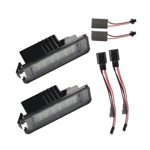 Accessoires d'éclairage LED pour voiture, feux de plaque d'immatriculation dédiés pour Volkswagen Golf 4 Golf 5 Golf 6 Passat B8 Skoda Polo Beetle - Product Image 5