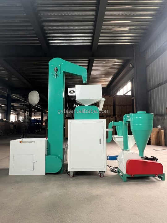 Diesel Rice Mill Diesel Powered Combine Rice Mill Machine Auto Yellow Millet Mill Medium ...