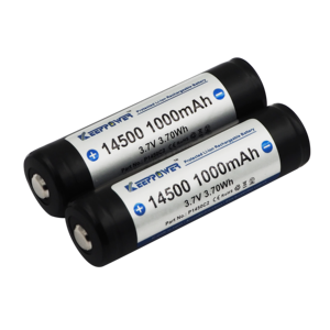 Batería Recargable de Iones de Litio Semi-Sólida Protegida KeepPower <span class=keywords><strong>14500</strong></span> de 1000 mAh y <span class=keywords><strong>3.7</strong></span> V para Herramientas Eléctricas y Linternas P1450C2 - Product Image 2