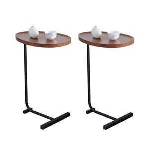 Mesa auxiliar de hierro con tapa de mármol de 2 piezas, base de caballete, estilo minimalista moderno, mesa consola para sala de estar, muebles para el hogar. - Product Image 1