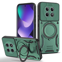 Desain Armor Tangguh Baru Anti Jatuh Pelindung Kamera Pengisian Daya Nirkabel Magnetik Casing Ponsel untuk REDMI NOTE 15 PRO PLUS 5G