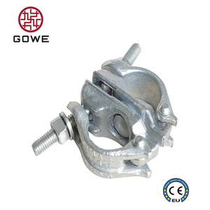 BS1139/EN74 standar Inggris merek Jiuwei Drop Forged Q235 baja Coupler tunggal/penjepit 5 + tahun garansi untuk Pip perancah - Product Image 4