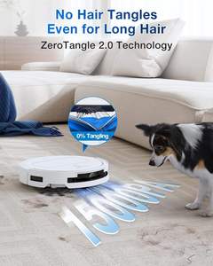 Original for ECOVACS T50 PRO Robot Vacuum and Mop White 3.19 Ultra-Slim AIVI 3D Obstacle Avoidance Self-Emptying - Product Image 3