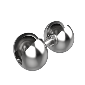 Accesorios de alta calidad para persianas, Conector de cadena de bola de metal para persianas enrollables verticales - Product Image 1