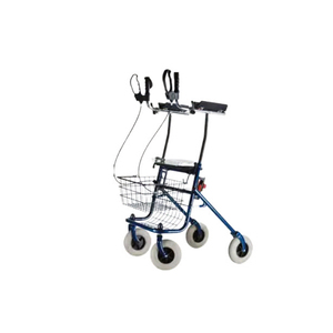 <span class=keywords><strong>Andador</strong></span> con Marco de Aluminio y <span class=keywords><strong>Asiento</strong></span>, Ligero, Plegable, de <span class=keywords><strong>Cuatro</strong></span> <span class=keywords><strong>Ruedas</strong></span>, para Exteriores, con <span class=keywords><strong>Asiento</strong></span> para Adultos - Product Image 6