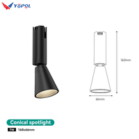 Système d'éclairage magnétique à 2 fils 0-10V Dali Dimmable Tuya Zigbee BT Smart 24V 48V Led Système d'éclairage à billes Spot linéaire Cob Rail