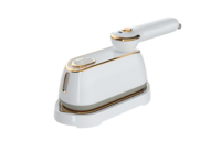 Fer à vapeur de voyage mini pliable portable pour élimination profonde des plis, machine à vapeur pour vêtements, commande en gros, logo et couleur personnalisés