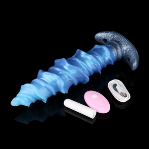 Venta al por mayor de enormes tapones anales de silicona, juguetes sexuales anales portátiles, dildo, entrenador anal, dilatador, juguete para adultos para hombres y mujeres - Product Image 4