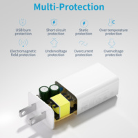 Chargeur mural rapide CT-11 5V 2.4A 12W QC3.0 avec prise EU/US pour téléphone, écouteurs et montre connectée, utilisation universelle, certifié CE FCC RoHS